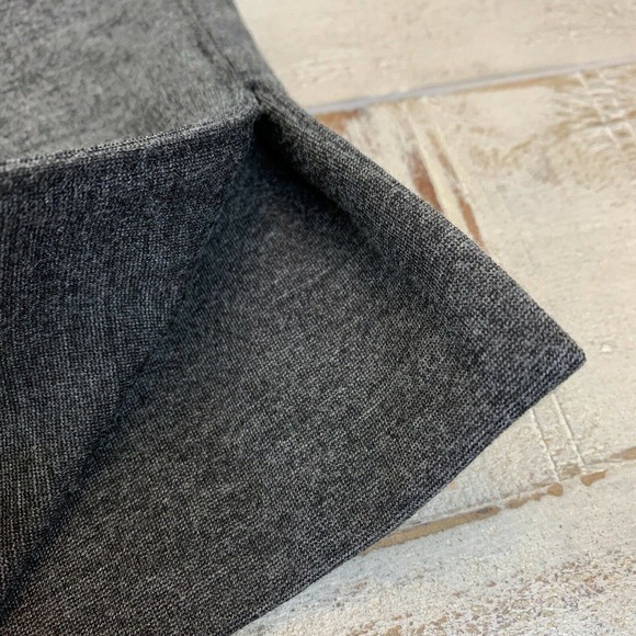J.JILL Ponte Slim Leg Pants Size Small Gray Pull-On Stretch Elastic Waist 29” - Picture 7 of 7